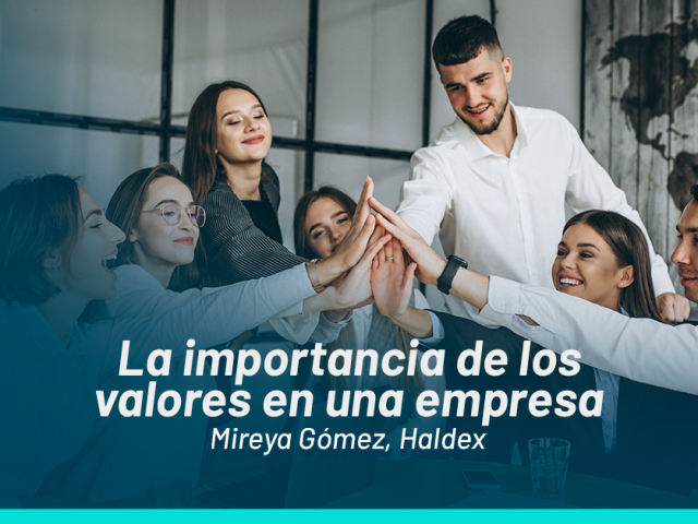 La importancia de los valores en una empresa.